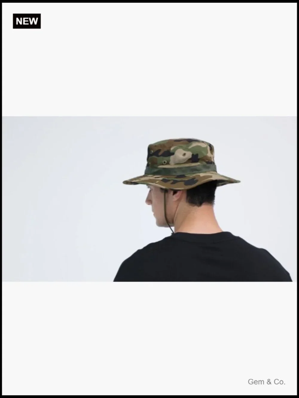UPF 50+ Boonie Hat Sun Bucket Hat for Hiking Fishing